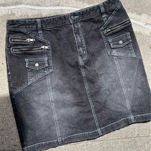 Venezia Y2K Denim Skirt